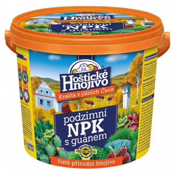 Hoštické NPK s guanámem podzimní
